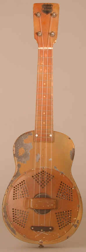National polychrome triolian small ukulele